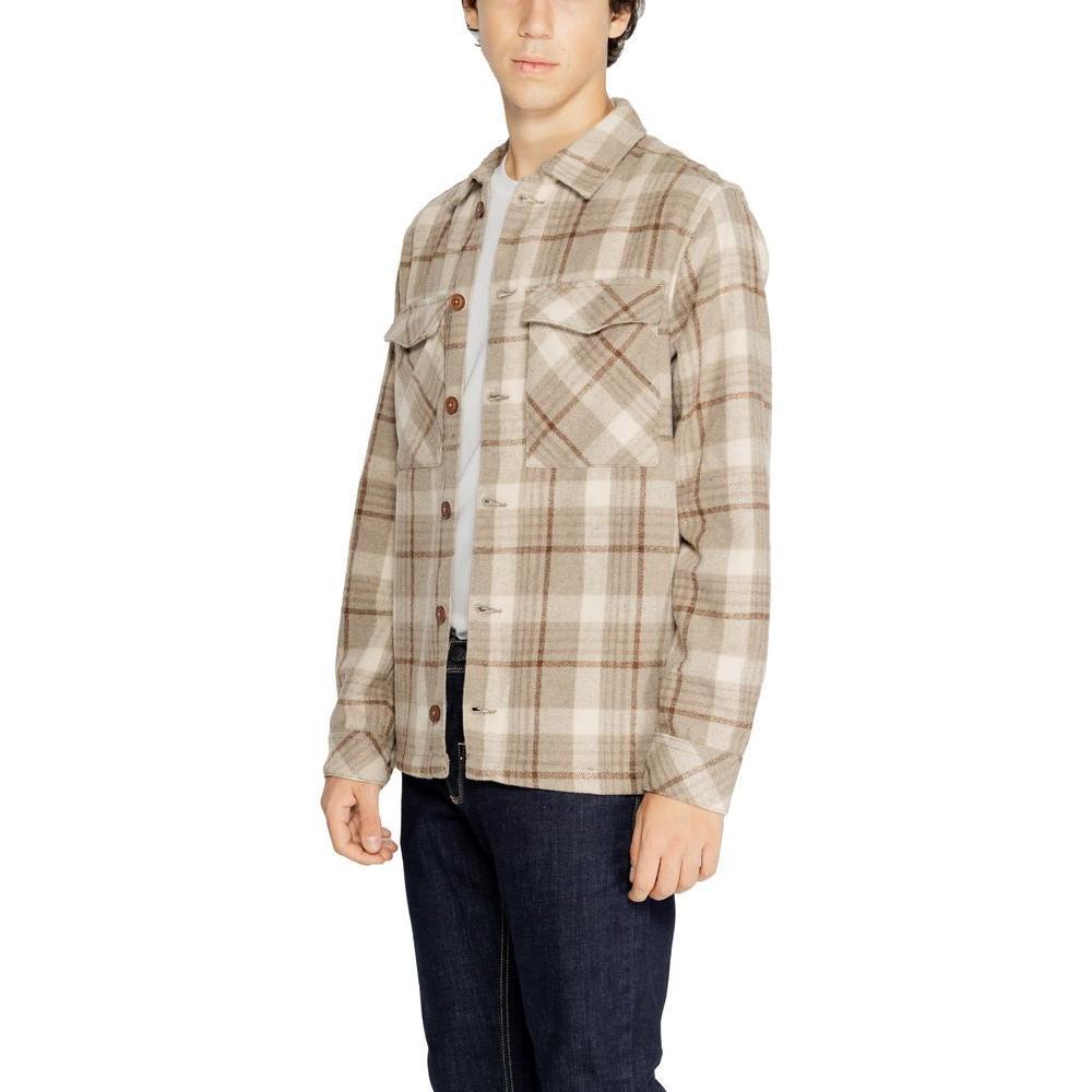 Hamaki-Ho Beige Polyester Shirt HA-15188600127-IT52 | XL