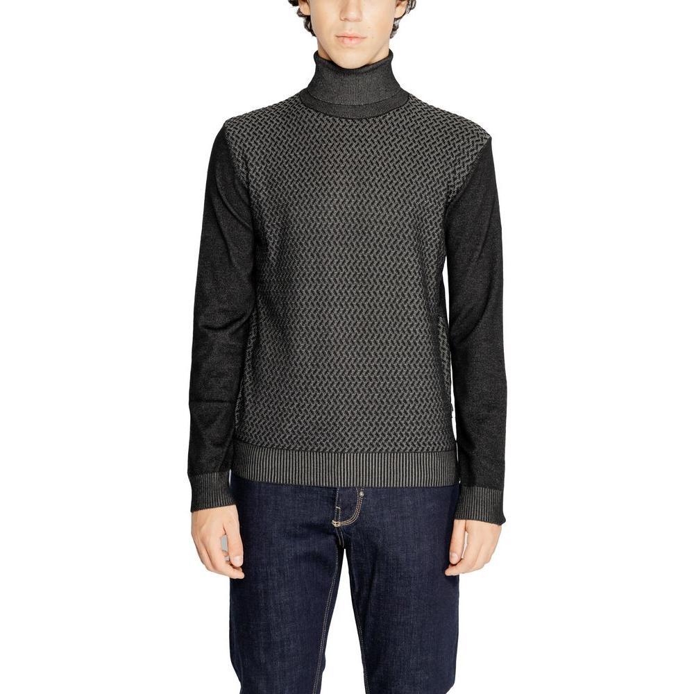 Hamaki-Ho Black Viscose Turtleneck HA-15189000009-IT48 | L