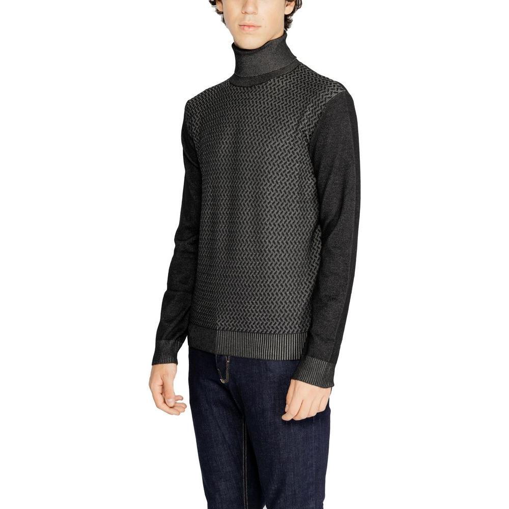 Hamaki-Ho Black Viscose Turtleneck HA-15189000009-IT48 | L