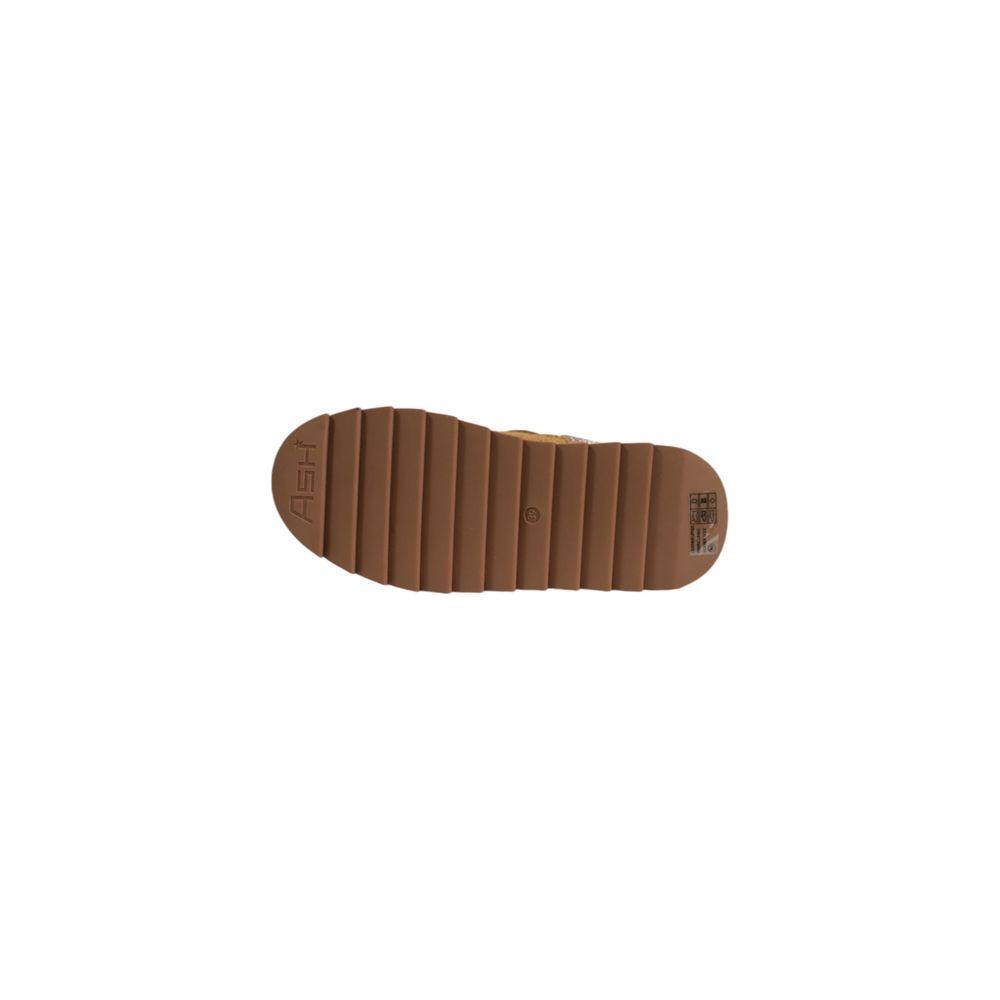 ASH Brown Suede Leather Ankle AS-15559700484-EU37/US7