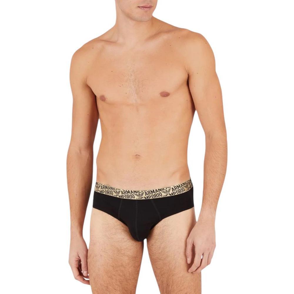 Emporio Armani Underwear Bicolor Cotton Underwear EM-15572400816-IT44 | S