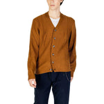 Hamaki-Ho Beige Polyester Cardigan HA-15661500309-IT44 | S