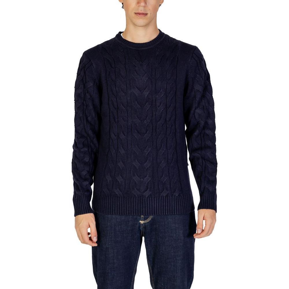 Hamaki-Ho Blue Marabou Sweater HA-15662400010-IT44 | S