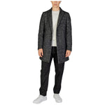 Hamaki-Ho Black Polyester Coat HA-15670100009-IT48 | M