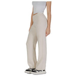 Vero Moda Cream Viscose Pant VE-15677100143-XL