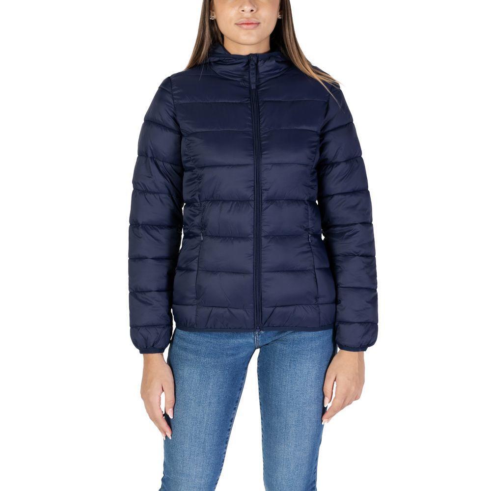 B.Young Blue Nylon Jackets & Coat BY-15712200010-IT40|S