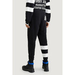 Tommy Hilfiger Jeans Black Cotton Joggers Workout Pant TO-10187100009-IT42 | XS