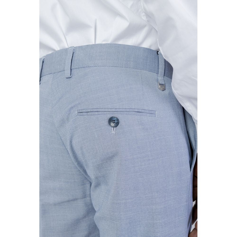 Antony Morato Blue Polyester Pant AN-10252100126-IT52 | XL