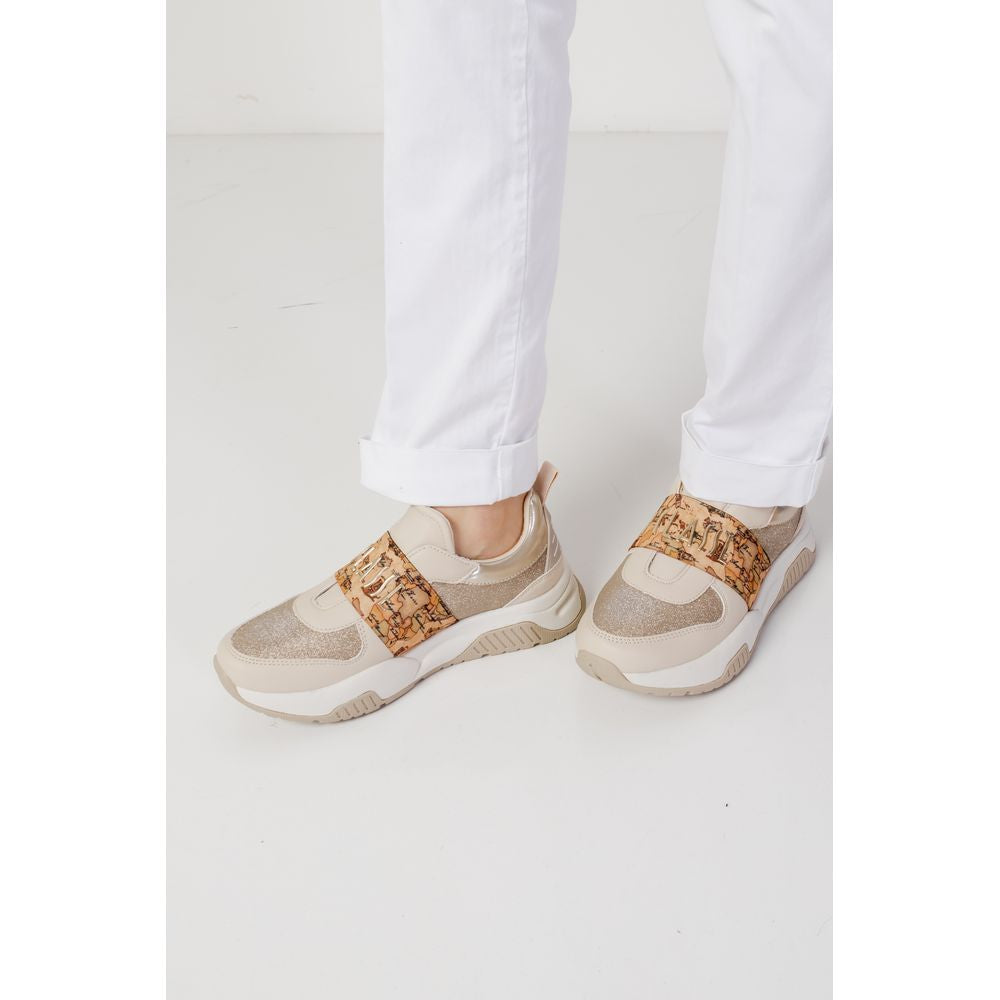 Blauer White Cotton Casual Pants