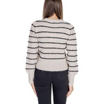 Jacqueline De Yong Gray Polyester Sweater JA-11462700138-XXL