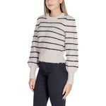 Jacqueline De Yong Gray Polyester Sweater JA-11462700138-XXL