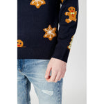 Only & Sons Blue Marabou Sweater ON-11467400128-IT46 | M