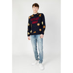Only & Sons Blue Marabou Sweater ON-11467400128-IT46 | M