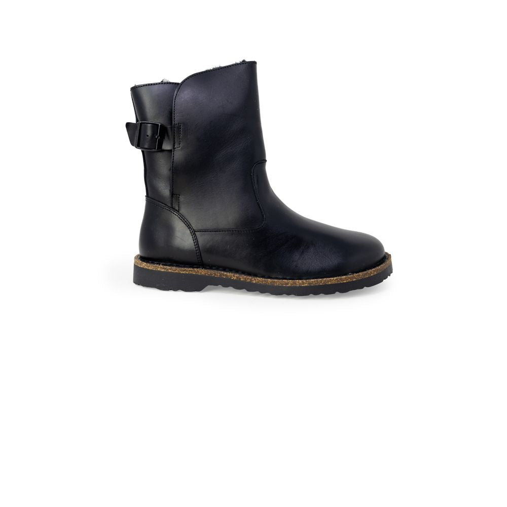 Birkenstock Black Leather Ankle BI-11890400009-EU36/US6