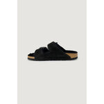 Birkenstock Black Suede Leather Sandal BI-11890700009-EU36/US6