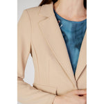 Rinascimento Beige Polyester Blazer RI-12084800127-IT40|S