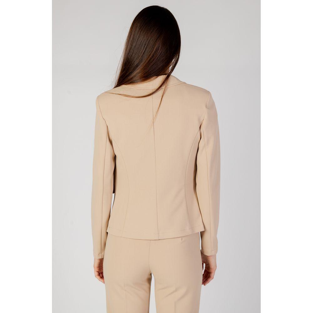 Rinascimento Beige Polyester Blazer RI-12084800127-IT40|S