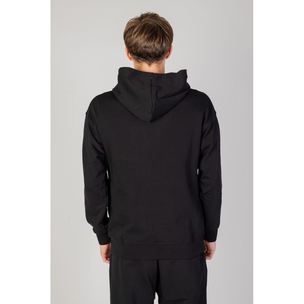 Underclub Black Cotton Hoody UN-13165800009-IT44 | S