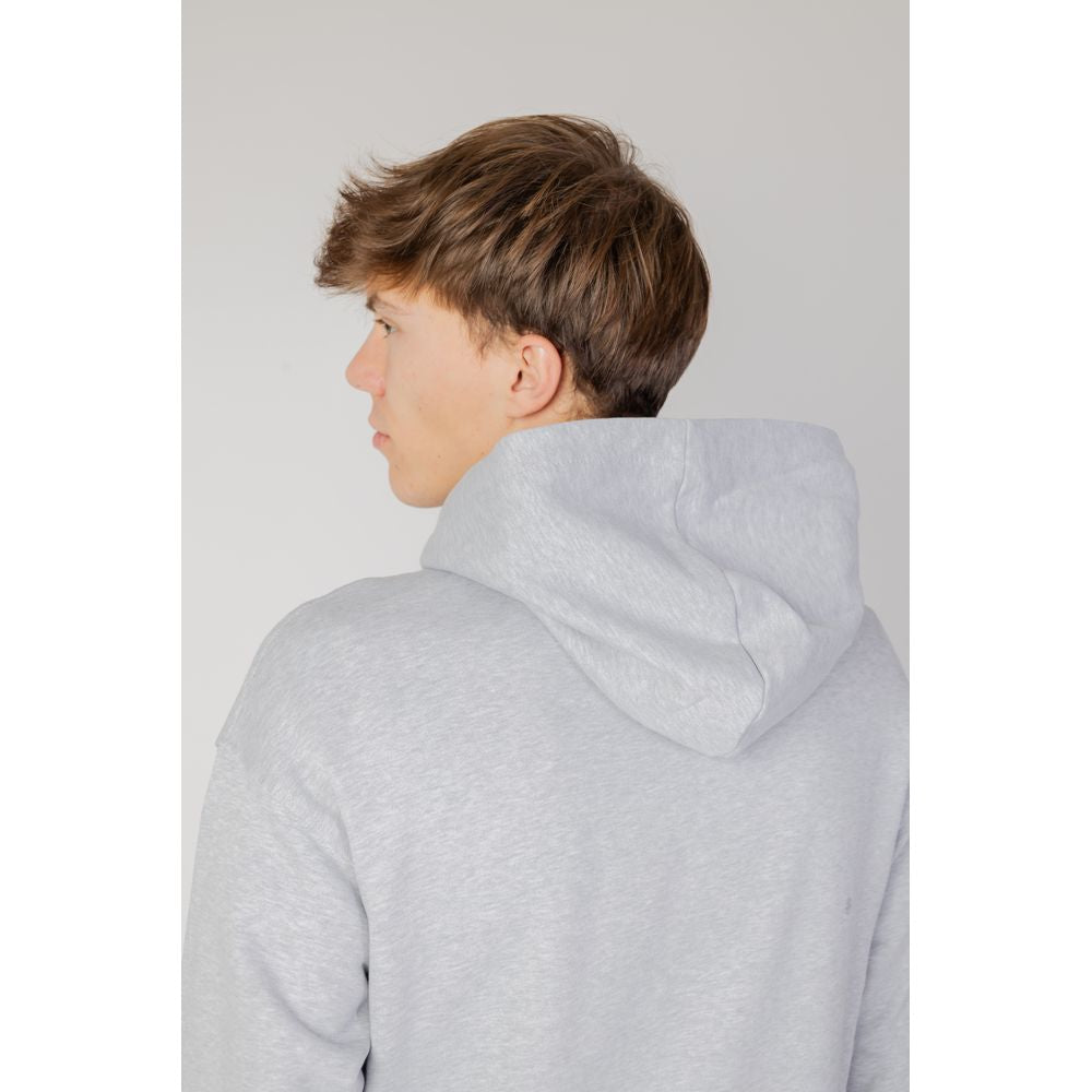 Underclub Gray Cotton Hoody UN-13165800137-IT48 | L