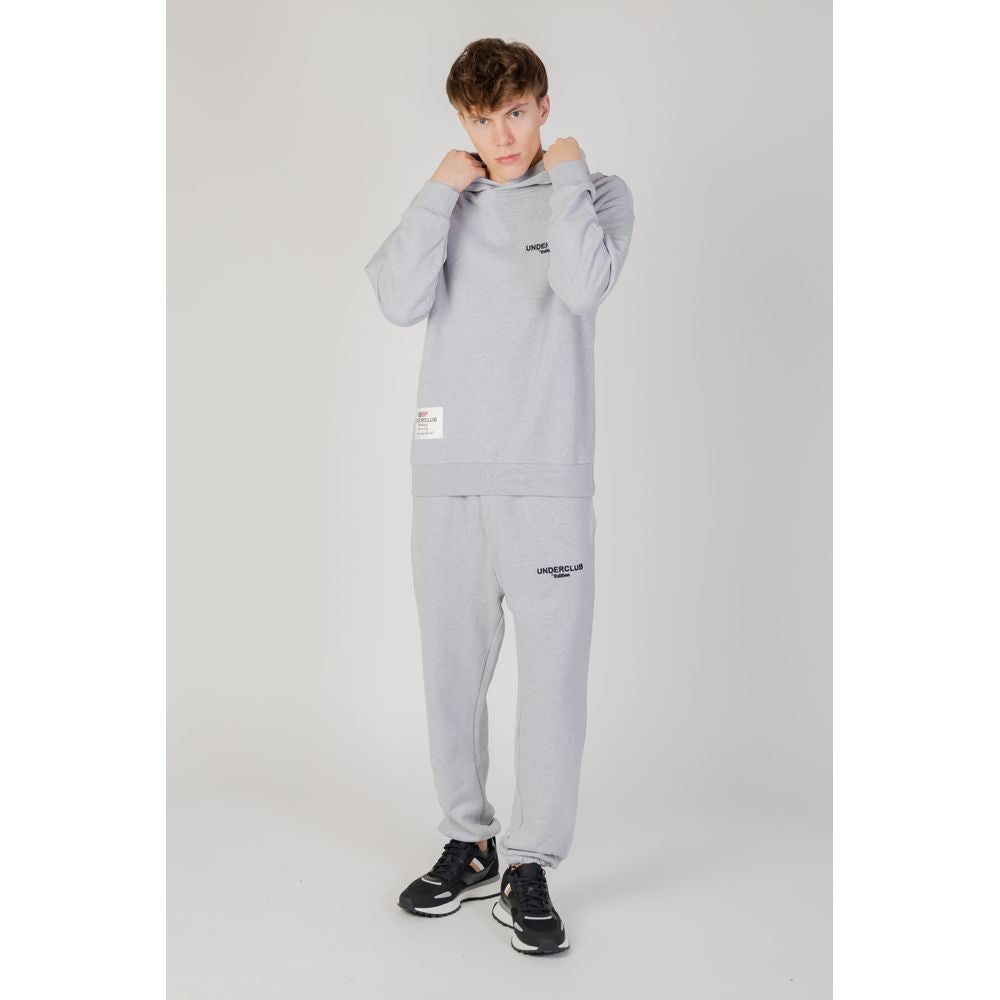 Underclub Gray Cotton Hoody UN-13165800137-IT48 | L