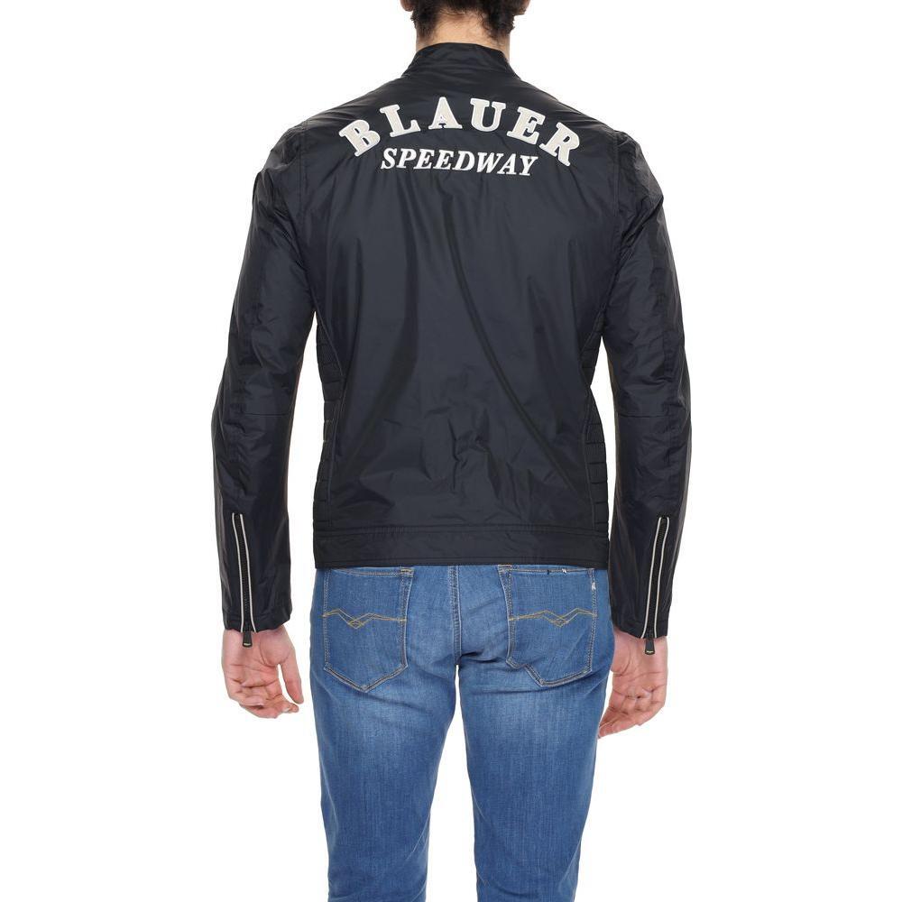 Blauer Black Polyamide Jackets & Coat BL-13446300009-IT54 | XXL