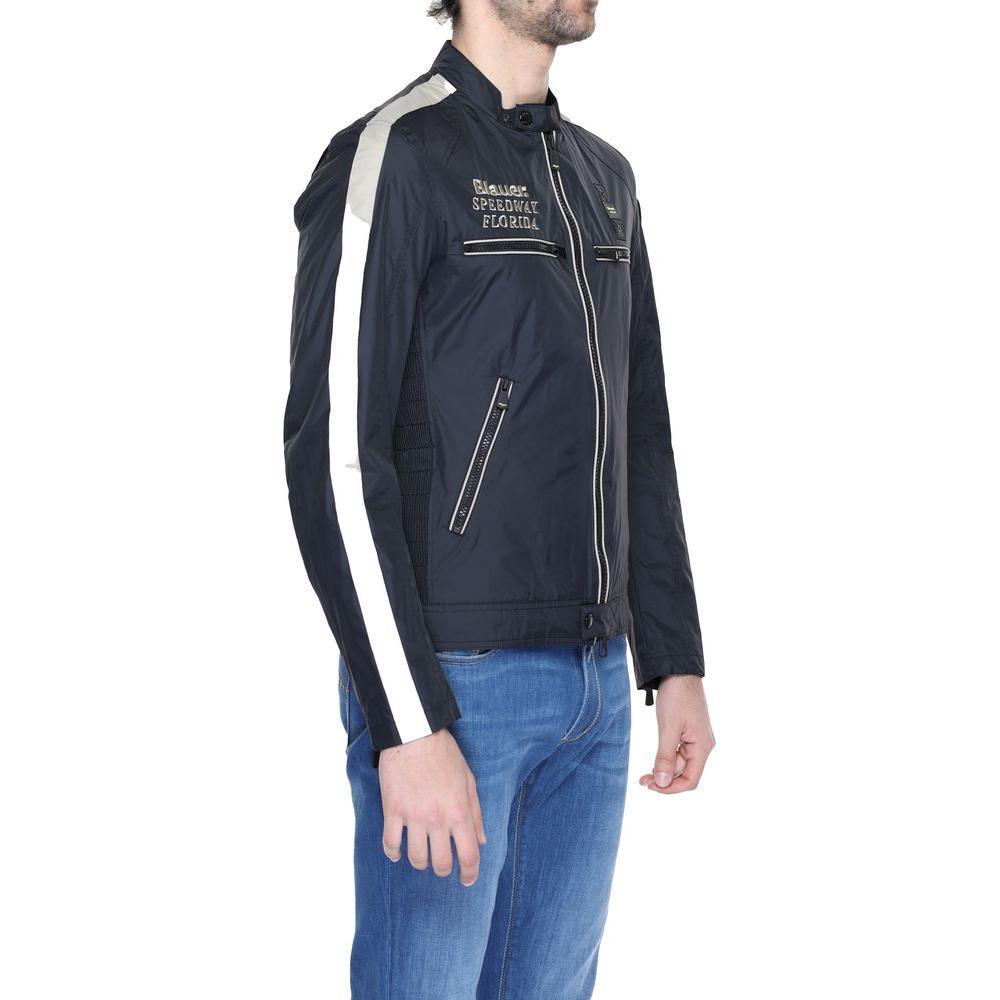 Blauer Black Polyamide Jackets & Coat BL-13446300009-IT54 | XXL