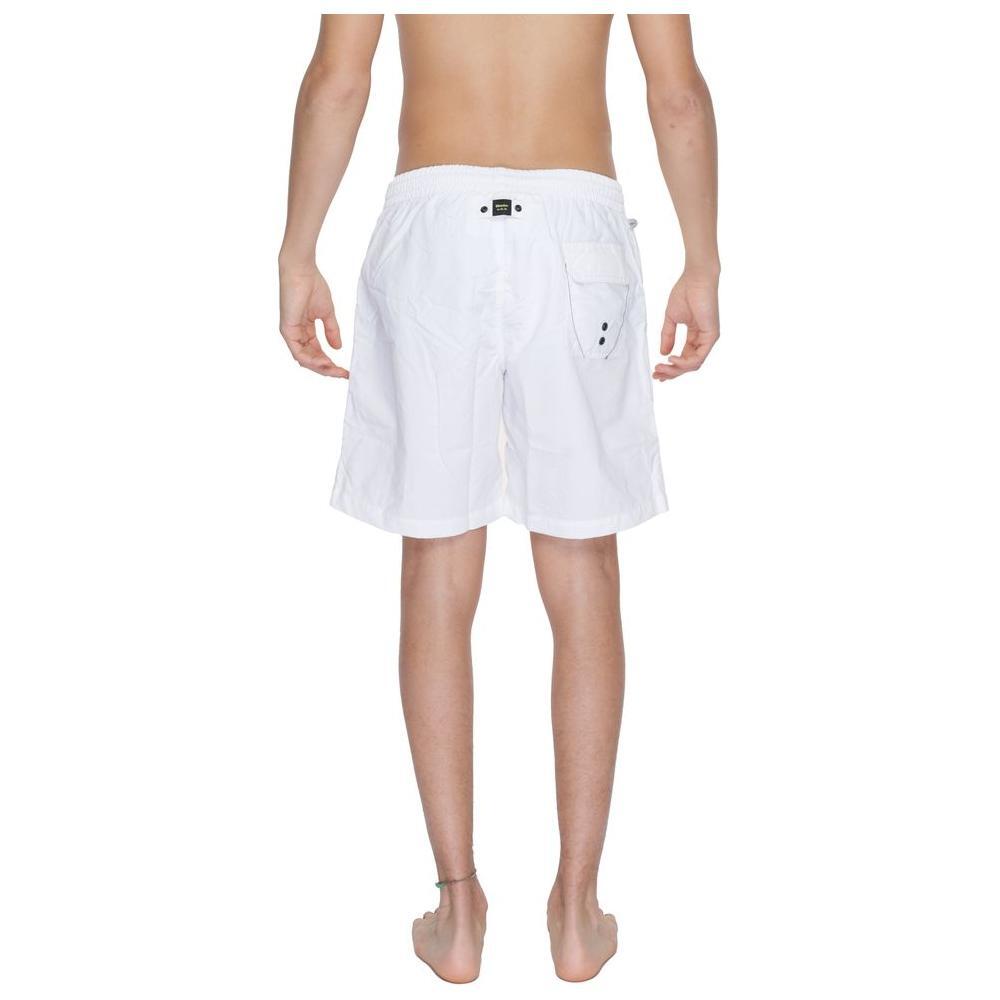 Blauer White Polyamide Swim Short BL-13447500008-IT48 | L