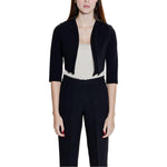 Rinascimento Black Polyester Sweater RI-13510300009-IT44|L