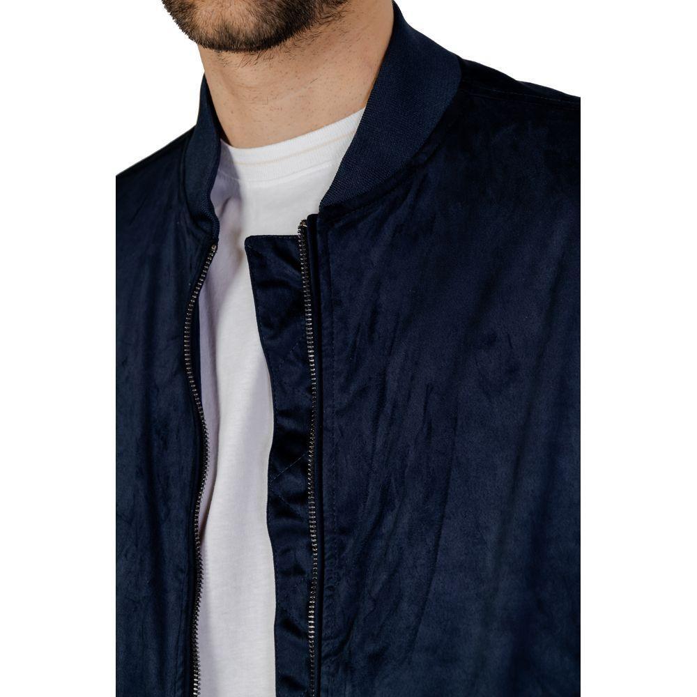 Hamaki-Ho Blue Polyester Jackets & Coat HA-13516400010-IT44 | S