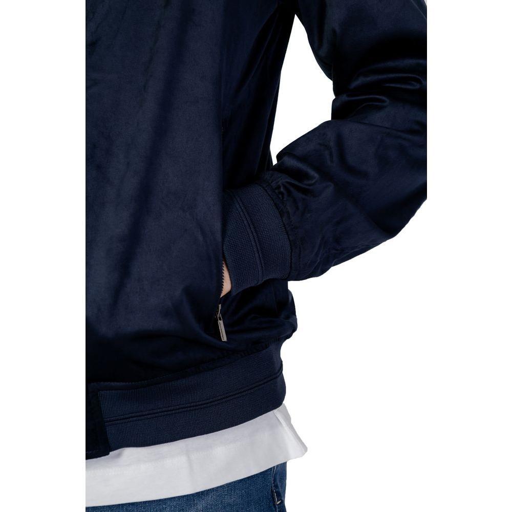 Hamaki-Ho Blue Polyester Jackets & Coat HA-13516400010-IT44 | S