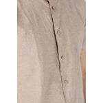 Hamaki-Ho Beige Linen Shortsleeve HA-13517000309-IT54 | XXL