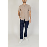 Hamaki-Ho Beige Linen Shortsleeve HA-13517000309-IT54 | XXL