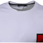 Dolce & Gabbana White Red Lips Print Cotton T-shirt TSH87173-44