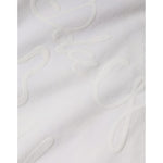 Dolce & Gabbana White Logo Print Cotton Crew Neck T-shirt TSH87178-46