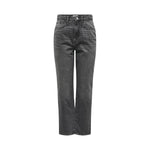 Only Gray Cotton Mom Jean ON-14844300138-W27 | L32
