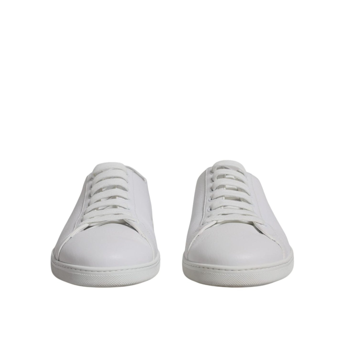 Dolce & Gabbana White Low Top Men Saint Tropez Sneakers Shoes MV7548-45