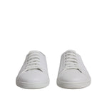 Dolce & Gabbana White Low Top Men Saint Tropez Sneakers Shoes MV7548-45
