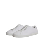 Dolce & Gabbana White Low Top Men Saint Tropez Sneakers Shoes MV7548-45