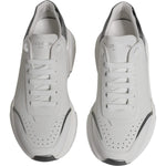 Dolce & Gabbana White Silver DAYMASTER Leather Sneakers Shoes MV6430