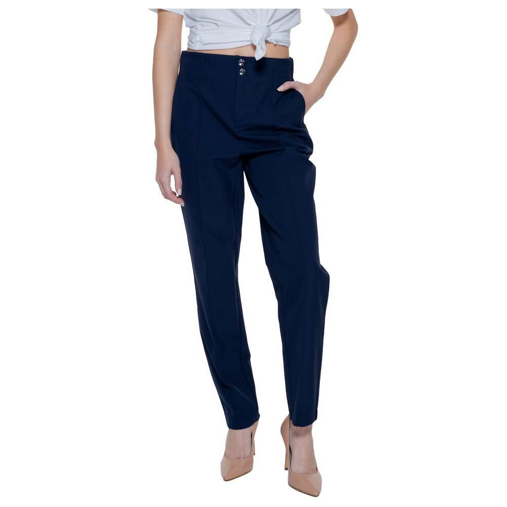 Street One Blue Polyamide Pant ST-14205100010-W34 | L30