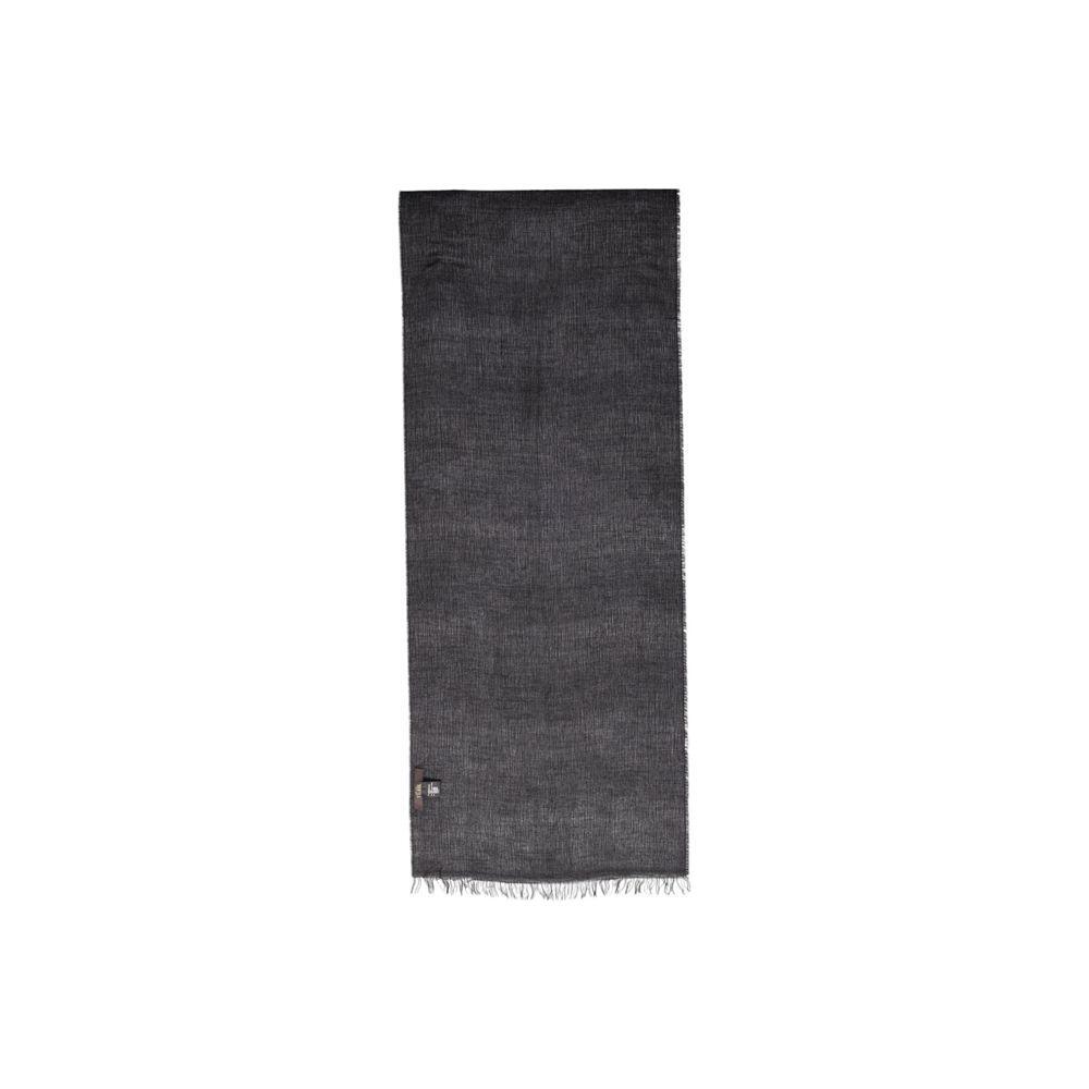 Alviero Martini Prima Classe Gray Polyacrylic Scarf AL-14626300153-ONE SIZE