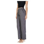 Jacqueline De Yong Gray Polyester Pant JA-14837800136-XS/32