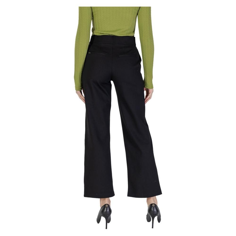Street One Black Viscose Pant ST-15712400009-W44 | L30