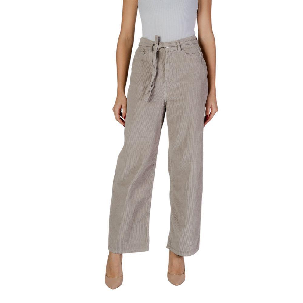 Only Beige Cotton Pant ON-15822102507-M/32