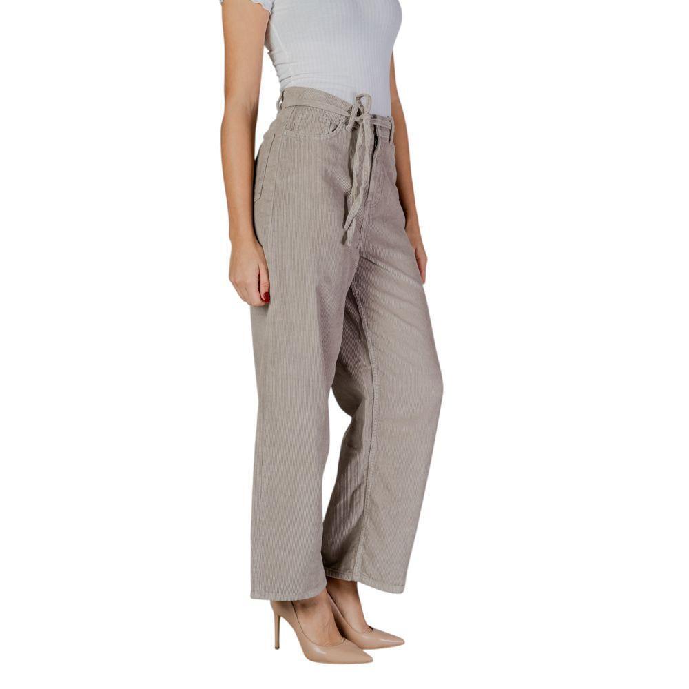 Only Beige Cotton Pant ON-15822102507-M/32