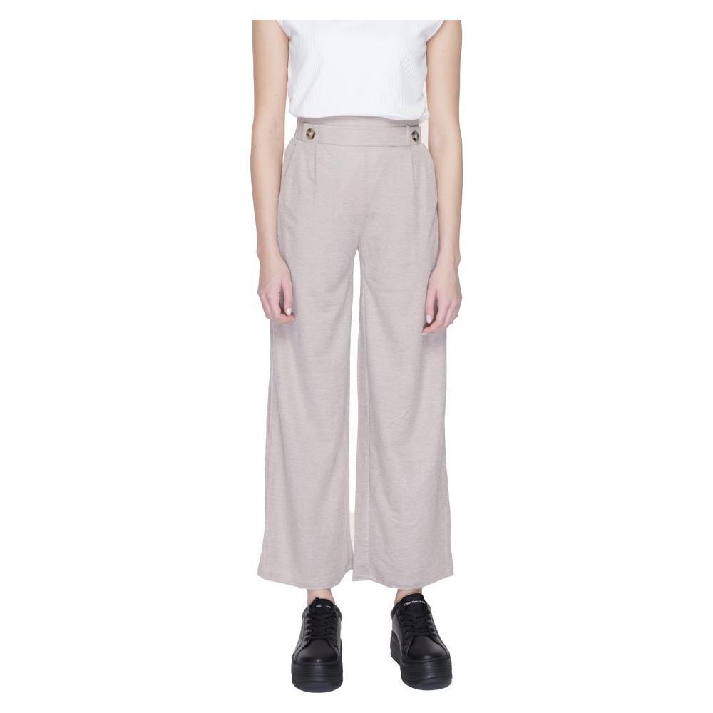 Jacqueline De Yong Gray Viscose Pant JA-13400100137-XS/32