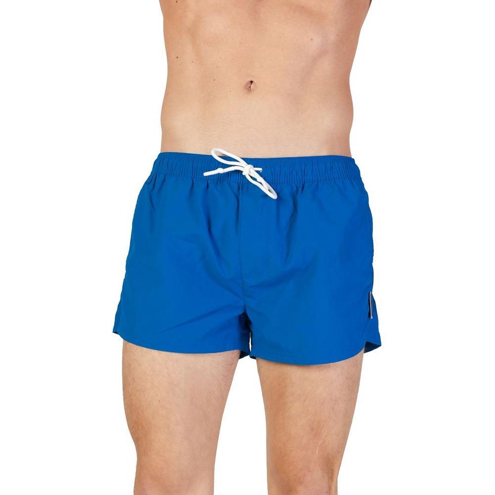 Hamaki-Ho Blue Polyester Swim Short HA-15940000126-IT44 | S