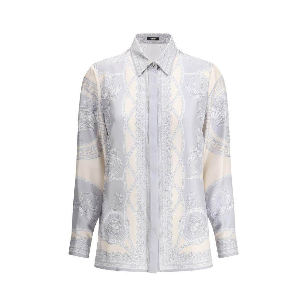 Versace Barocco Shirt VE-10013601A133595E450-IT42 | L