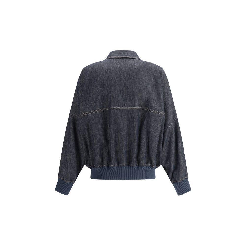 Brunello Cucinelli Denim Jacket BR-MB1257470C001-IT46|XL