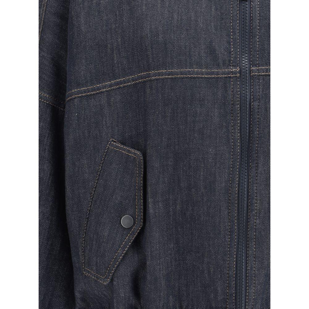Brunello Cucinelli Denim Jacket BR-MB1257470C001-IT46|XL